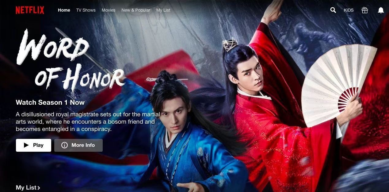 此前,《山河令》已經陸續在youtube,primevideo,viki等多個海外平臺